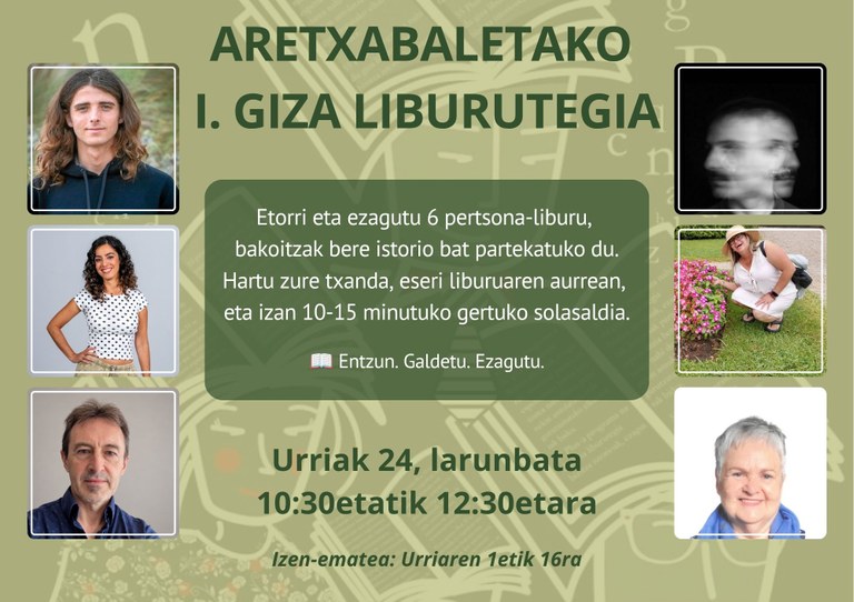 Aretxabaletako Liburutegiak ekintza sorta prestatu du urrirako, adin guztietako herritarrei zuzendua.