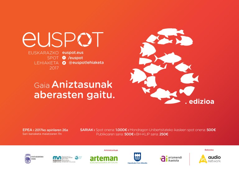 Aurkeztu da Euspot 2017ko edizioa