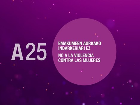 Azaroak 25eko adierazpen instituzionala: “Emakumeenganako* indarkeriaren aurkako nazioarteko eguna”