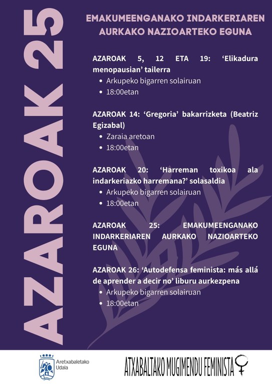 Azaroaren 25eko adierazpen instituzioanala