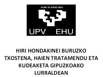 EHUko txostena: hiri hondakinei buruzkoa