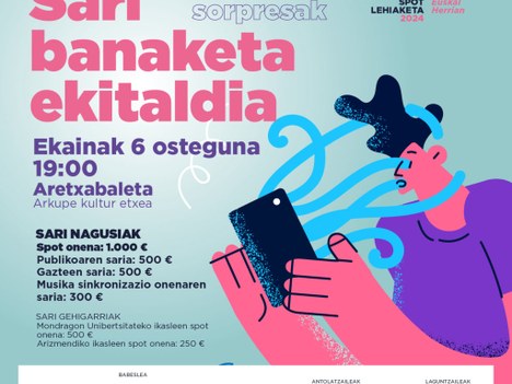 Ekainaren 6an jakingo dugu zeintzuk diren EUSPOTeko irabazleak