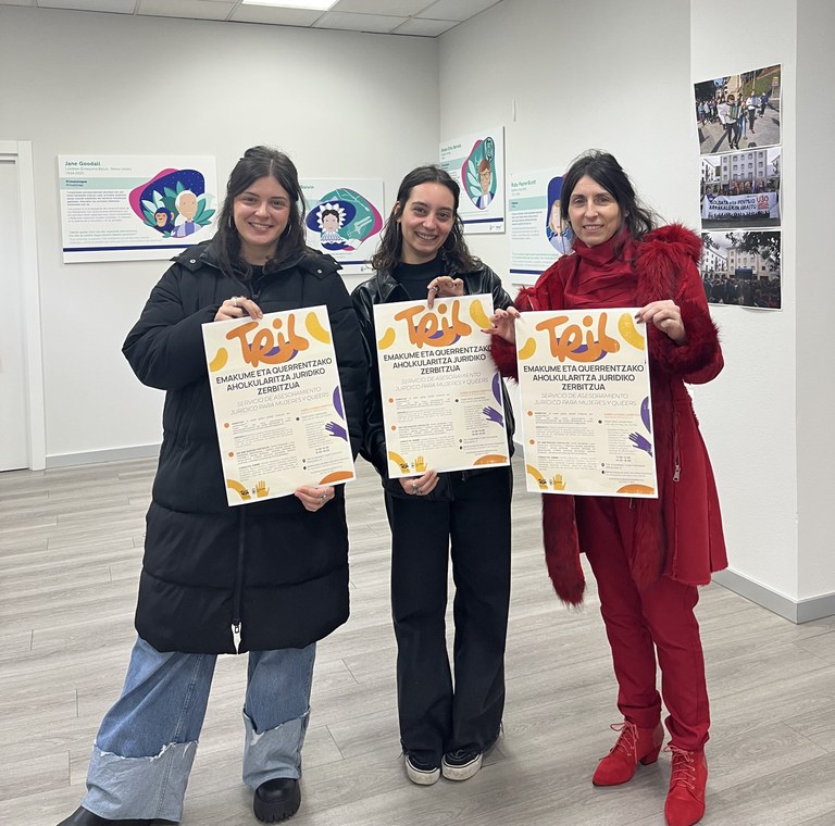 Emakume eta Queerrei zuzendutako aholkularitza juridiko zerbitzu berria jarri du martxan Aretxabaletako Udalak