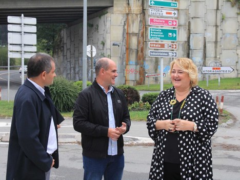 Gipuzkoako Foru Aldundiak Basabeko biribilgunea birmoldatuko du