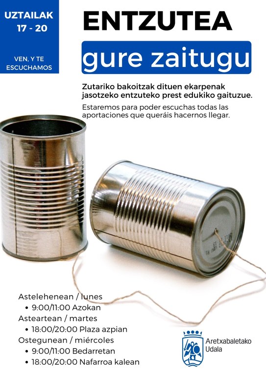 Gobernu taldearen entzute ariketa