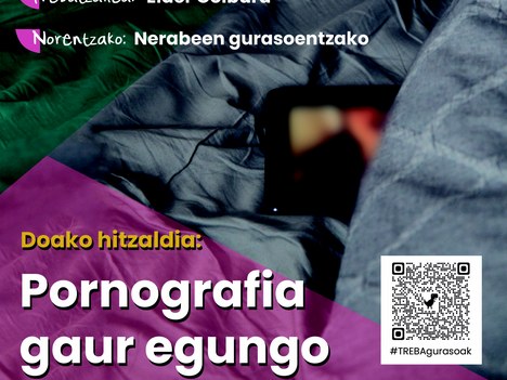 Gurasoei zuzendutako hitzaldia: "Pornografía, gaur egungo sexu heziketa ote?"