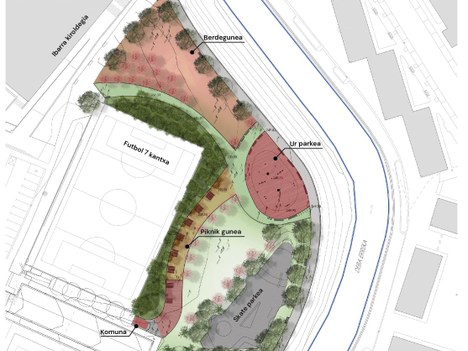 Ibarra kiroldegi aurreko aisialdi gune berriaren lanak hasiko dituzte astelehenean