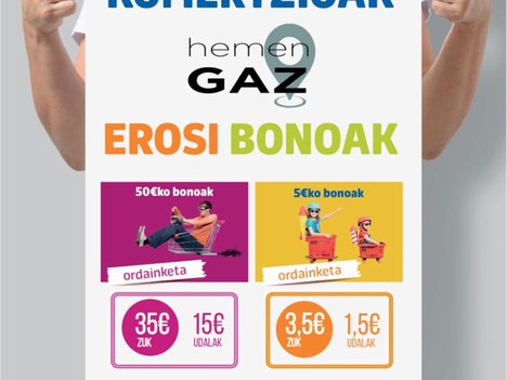 Kontsumo bonoek 139.000 euroko inpaktu ekonomikoa eragin dute tokiko merkataritzan