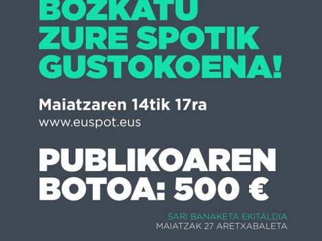 Nekazaritza balioan jartzen duten 87 spot aurkeztu dira EUSPOTen hamargarren edizioan