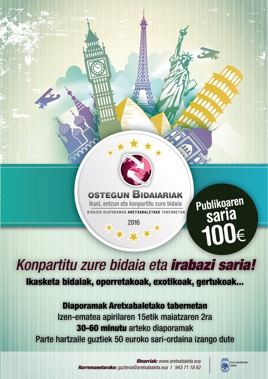 Ostegun bidaiariak 2016 martxan