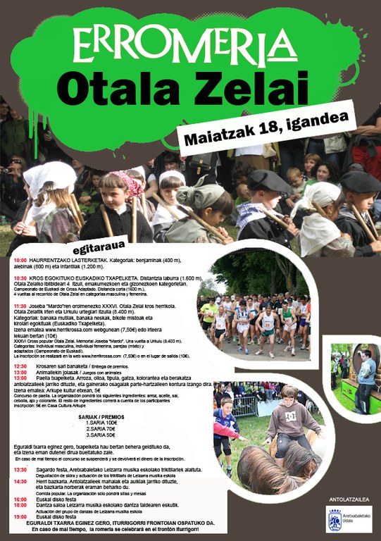 Otala Zelai Erromeria 2014