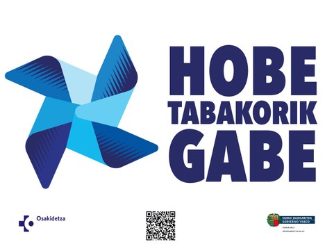 Kerik gabeko astea abian Euskadiko osasun zentroetan: "Hobe tabakorik gabe"