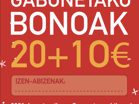 Tokiko kontsumoa sustatzeko ‘20+10’ bonoak astelehenean jarriko dira salgai