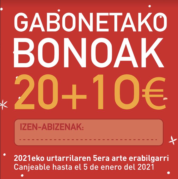 Tokiko kontsumoa sustatzeko ‘20+10’ bonoak astelehenean jarriko dira salgai