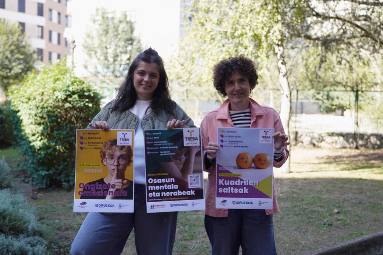 TREBA programa Aretxabaletan: nerabe eta gurasoentzako saioak udazken honetan