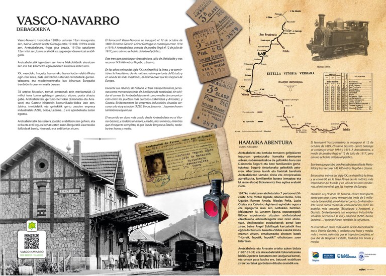 Vasco-Navarro Trenbidea Aretxabaletatik