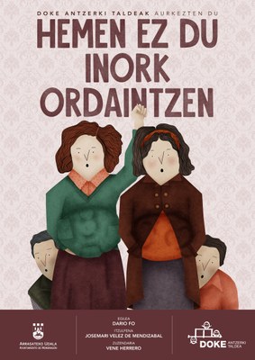 DOKE ANTZERKI TALDEA - Hemen ez du inork ordaintzen