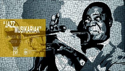 Javier de la Torreren mosaikoak: "Jazz musikariak"