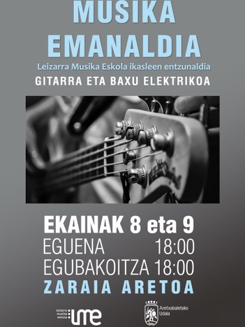 LEIZARRA MUSIKA ESKOLAKO IKASLEEN ENTZUNALDIA