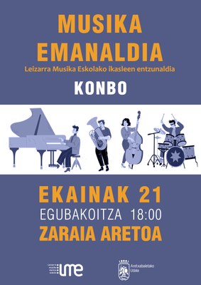 LEIZARRA MUSIKA ESKOLAKO IKASLEEN ENTZUNALDIA - KONBO