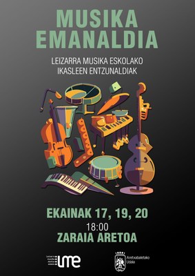 LEIZARRA MUSIKA ESKOLAKO IKASLEEN ENTZUNALDIAK